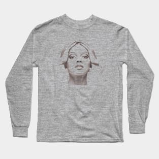 Diana Ross \ Vintage Style Design \\ Fan Art Design Long Sleeve T-Shirt